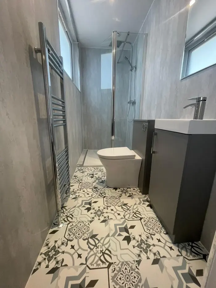 Bathroom designed, supplied and fitted by Ultimate Home Solutions in April 2026