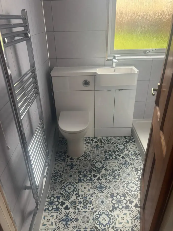Bathroom designed, supplied and fitted by Ultimate Home Solutions in April 2026