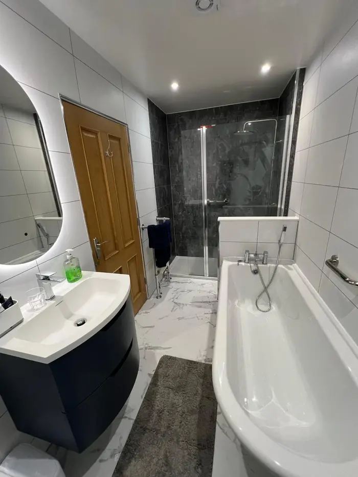Bathroom designed, supplied and fitted by Ultimate Home Solutions in May 2026
