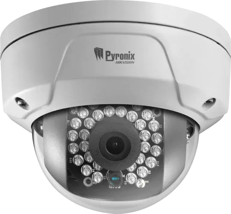 Pyronix Hikvision dome HD CCTV camera by Ultimate Home Solutions